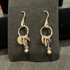 Silpada sterling drop earrings